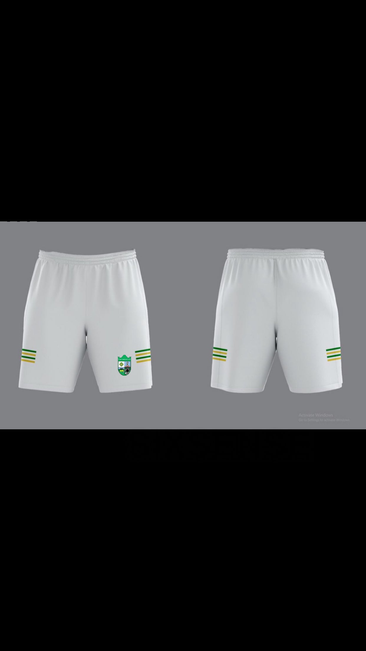 Lissummon GFC White Playing Shorts