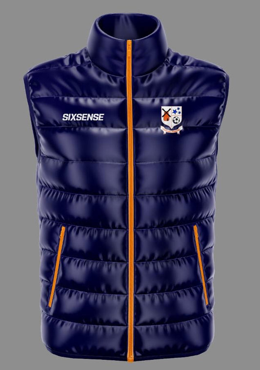 Windmill Stars FC Navy/Orange Bodywarmer