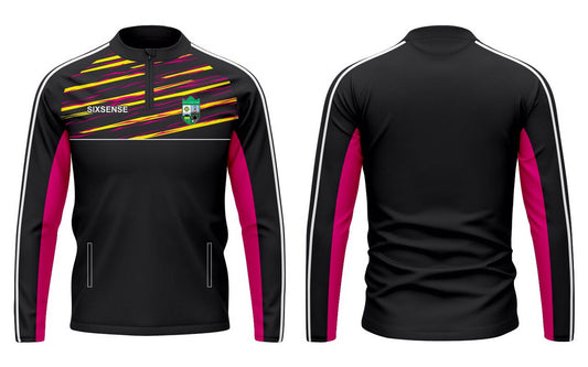 Lissummon GFC 1/4 Zip Pink/Yellow