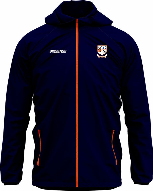 Windmill Stars FC Navy/Orange Rain Jacket