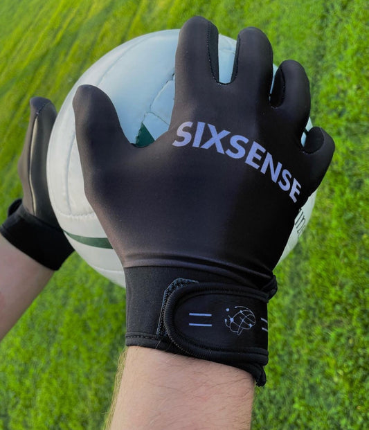 Black w/Grey GAA Gloves