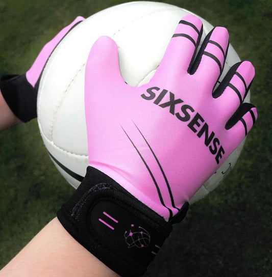 Pink w/Black GAA Gloves